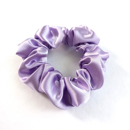 Scrunchie mini satyna lilia